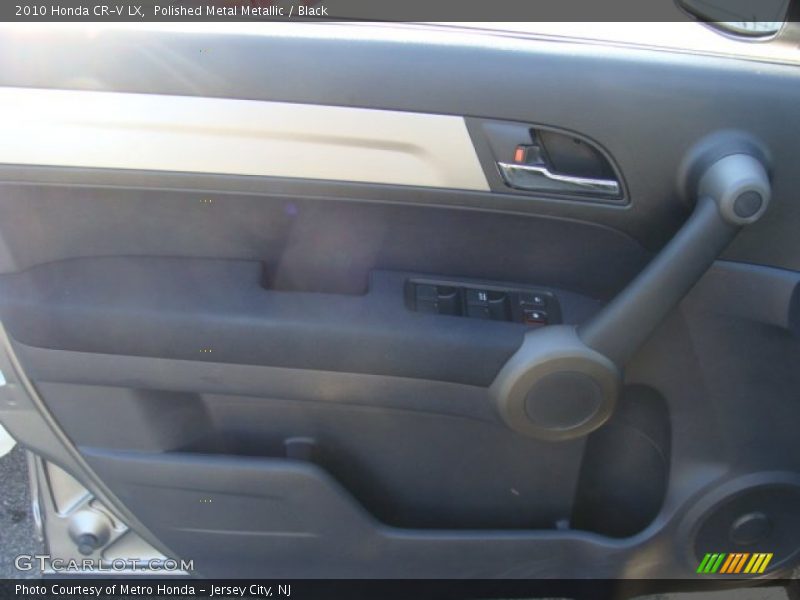 Polished Metal Metallic / Black 2010 Honda CR-V LX