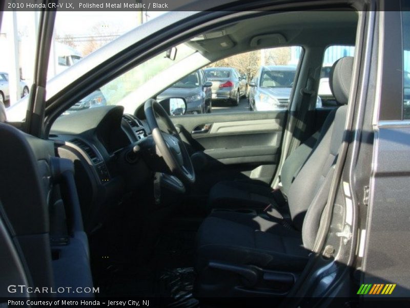 Polished Metal Metallic / Black 2010 Honda CR-V LX