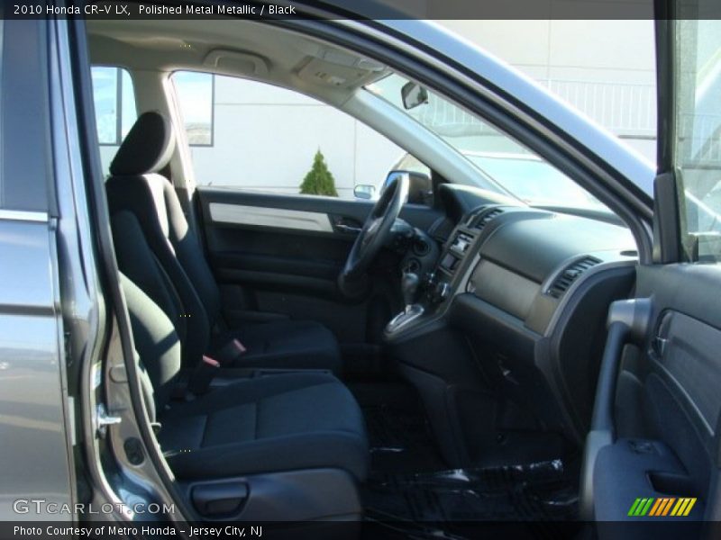 Polished Metal Metallic / Black 2010 Honda CR-V LX
