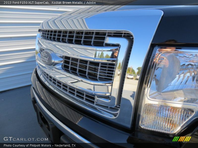 Kodiak Brown Metallic / Adobe 2013 Ford F150 XLT SuperCab