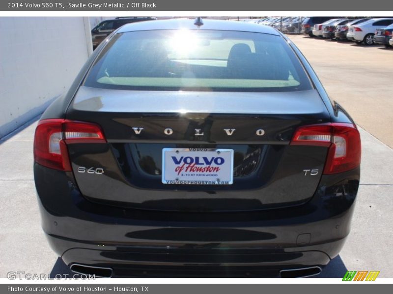 Saville Grey Metallic / Off Black 2014 Volvo S60 T5