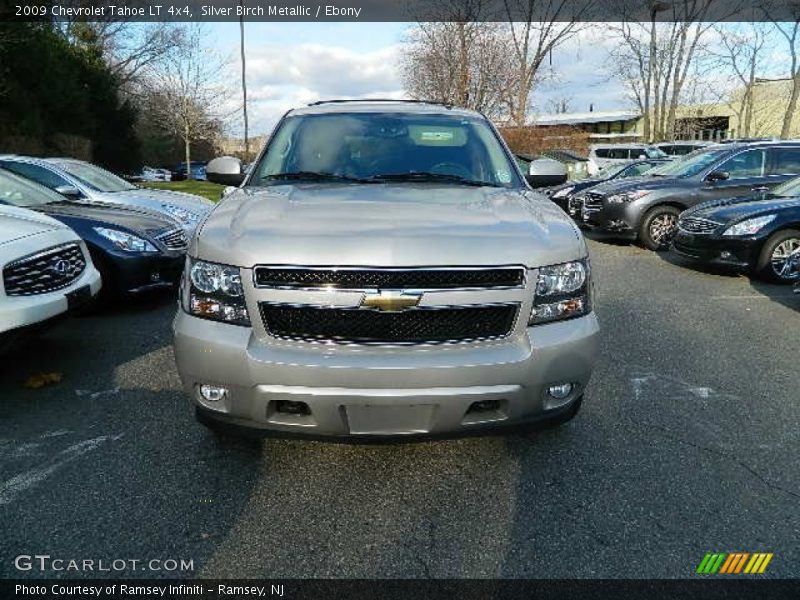 Silver Birch Metallic / Ebony 2009 Chevrolet Tahoe LT 4x4