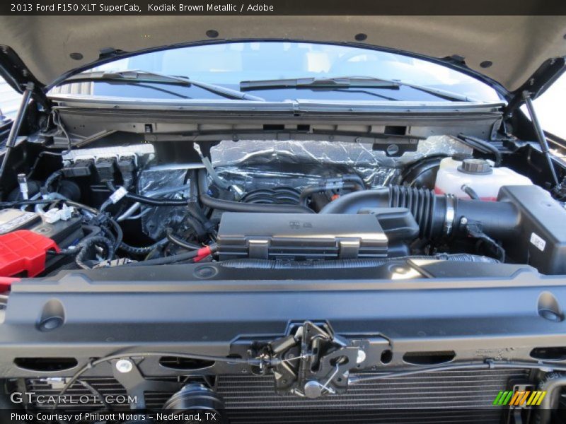Kodiak Brown Metallic / Adobe 2013 Ford F150 XLT SuperCab