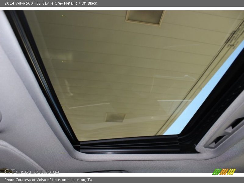 Saville Grey Metallic / Off Black 2014 Volvo S60 T5