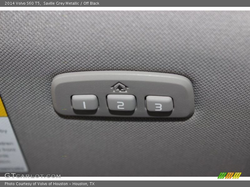 Saville Grey Metallic / Off Black 2014 Volvo S60 T5