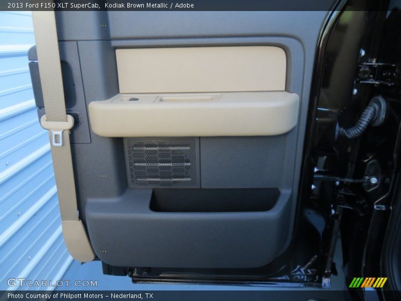 Kodiak Brown Metallic / Adobe 2013 Ford F150 XLT SuperCab