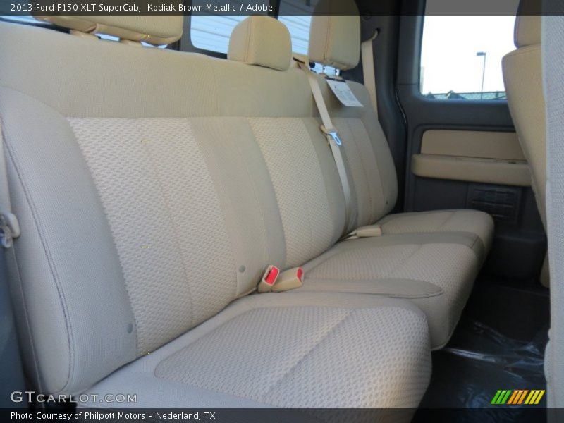 Kodiak Brown Metallic / Adobe 2013 Ford F150 XLT SuperCab