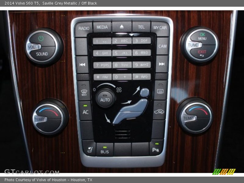 Saville Grey Metallic / Off Black 2014 Volvo S60 T5