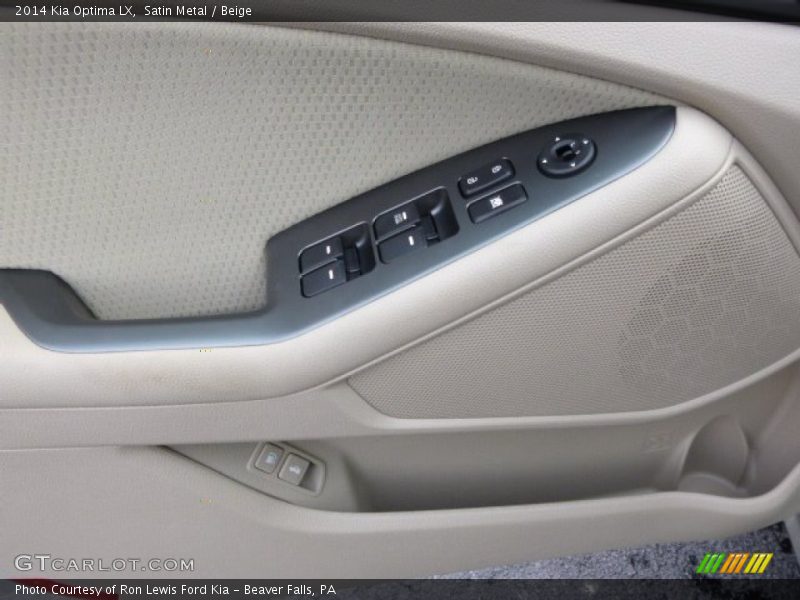 Satin Metal / Beige 2014 Kia Optima LX