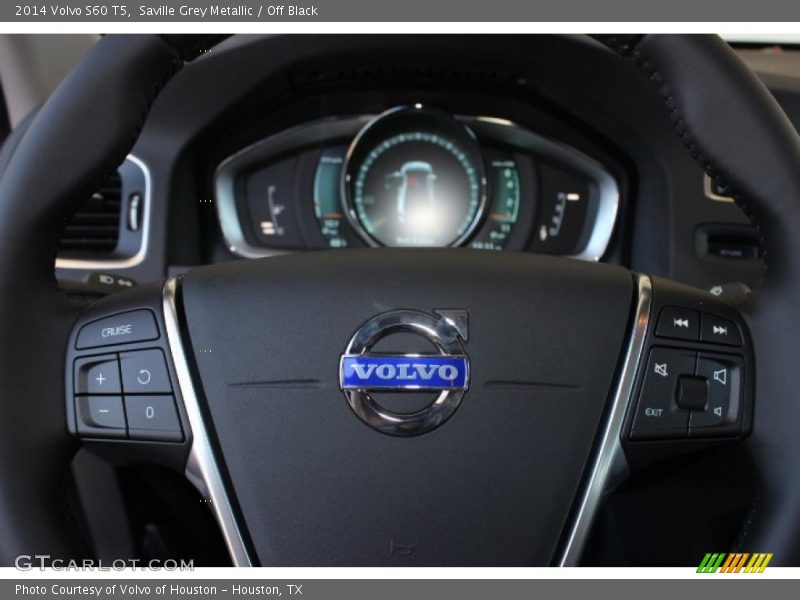 Saville Grey Metallic / Off Black 2014 Volvo S60 T5
