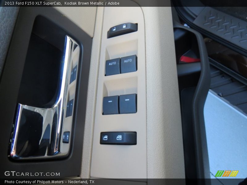 Kodiak Brown Metallic / Adobe 2013 Ford F150 XLT SuperCab