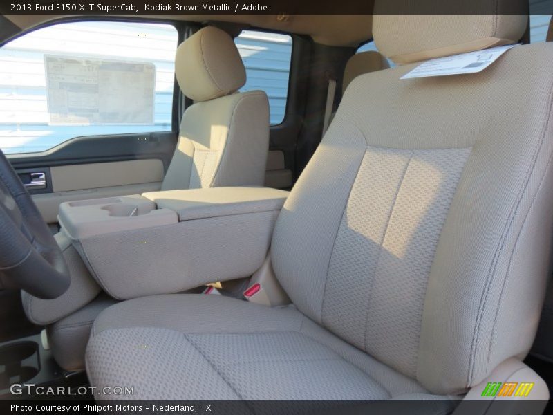 Kodiak Brown Metallic / Adobe 2013 Ford F150 XLT SuperCab