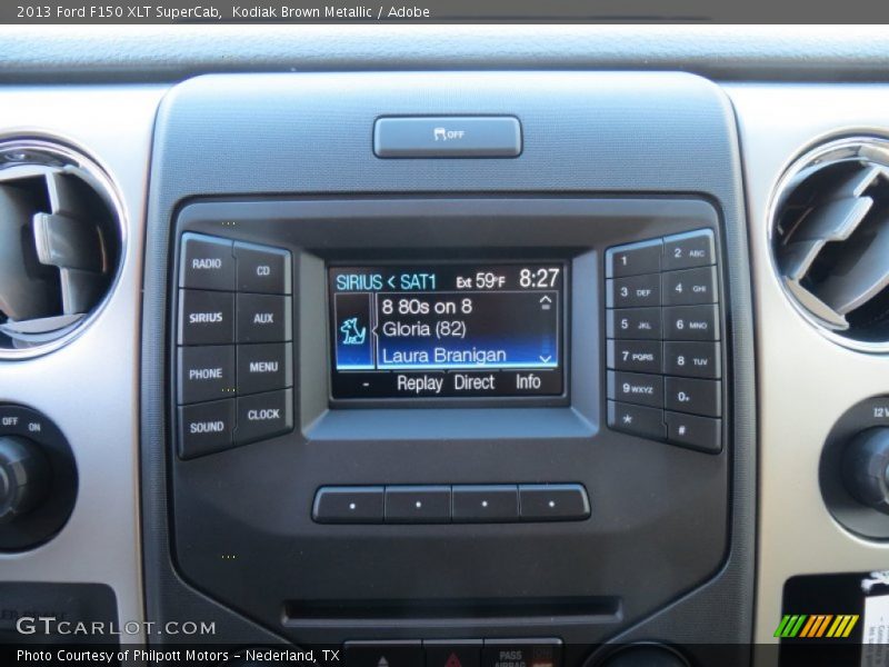 Kodiak Brown Metallic / Adobe 2013 Ford F150 XLT SuperCab