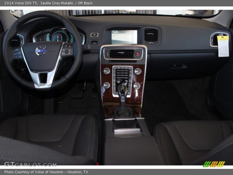 Saville Grey Metallic / Off Black 2014 Volvo S60 T5