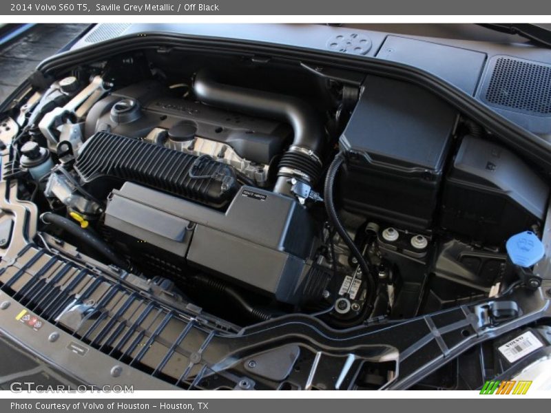 Saville Grey Metallic / Off Black 2014 Volvo S60 T5