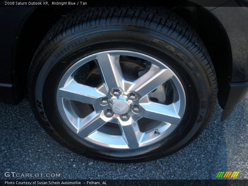 Midnight Blue / Tan 2008 Saturn Outlook XR