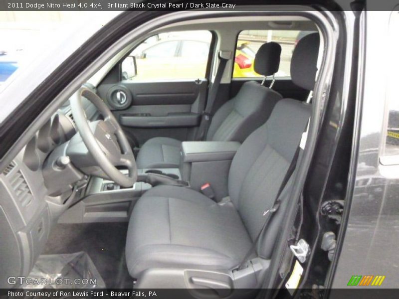 Brilliant Black Crystal Pearl / Dark Slate Gray 2011 Dodge Nitro Heat 4.0 4x4