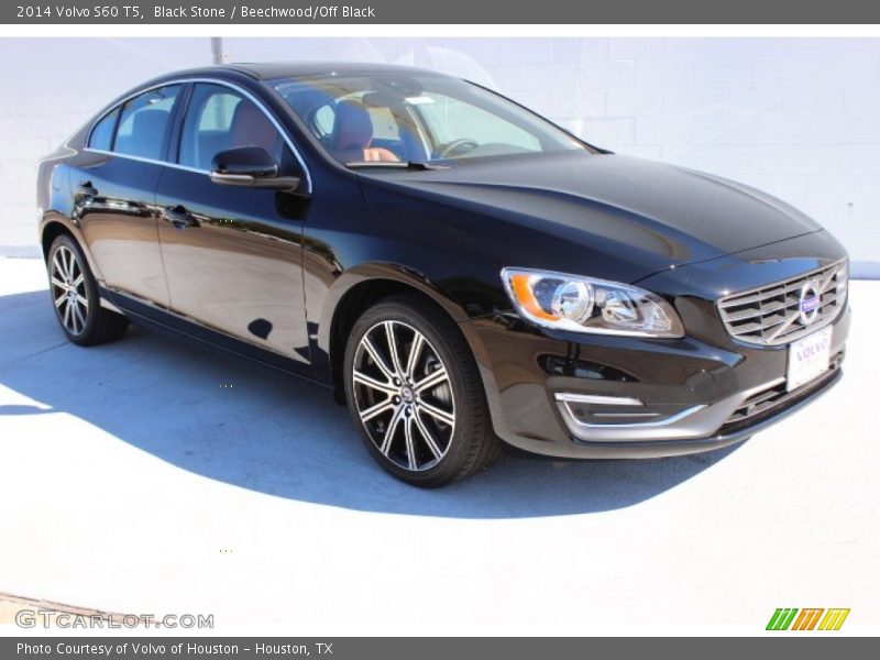Black Stone / Beechwood/Off Black 2014 Volvo S60 T5
