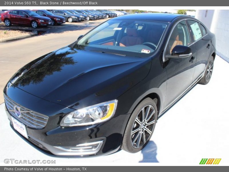Black Stone / Beechwood/Off Black 2014 Volvo S60 T5