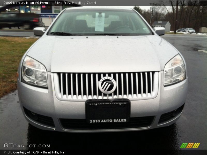 Silver Frost Metallic / Camel 2006 Mercury Milan V6 Premier
