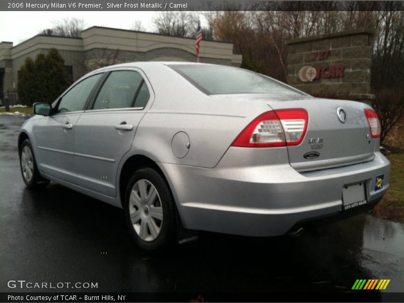 Silver Frost Metallic / Camel 2006 Mercury Milan V6 Premier