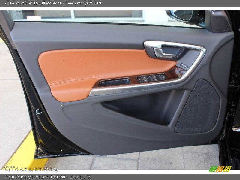 Black Stone / Beechwood/Off Black 2014 Volvo S60 T5