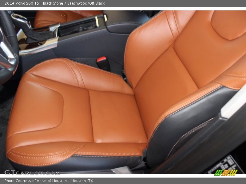 Black Stone / Beechwood/Off Black 2014 Volvo S60 T5