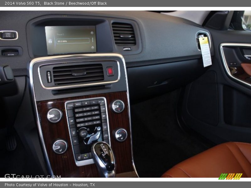 Black Stone / Beechwood/Off Black 2014 Volvo S60 T5