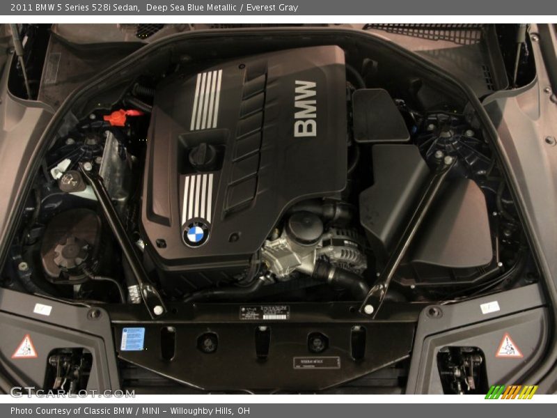  2011 5 Series 528i Sedan Engine - 3.0 Liter DOHC 24-Valve VVT Inline 6 Cylinder