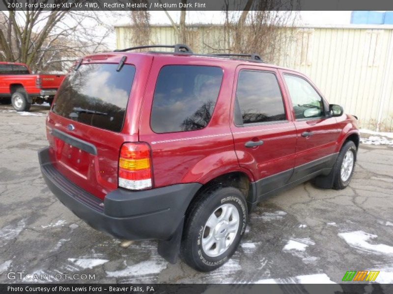 Redfire Metallic / Medium Dark Flint 2003 Ford Escape XLT V6 4WD