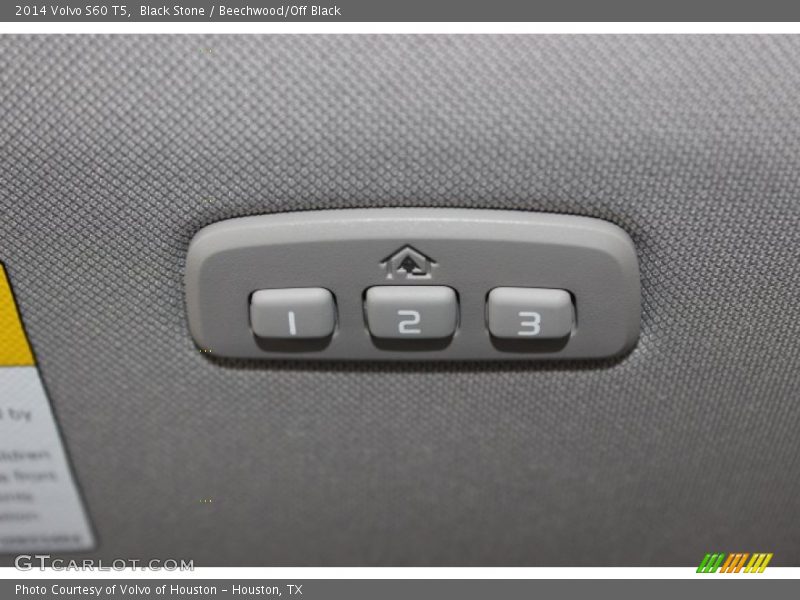 Black Stone / Beechwood/Off Black 2014 Volvo S60 T5