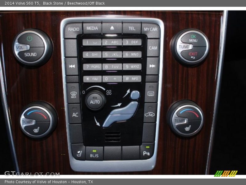 Black Stone / Beechwood/Off Black 2014 Volvo S60 T5
