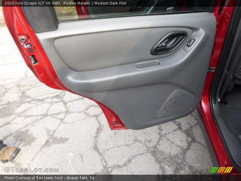 Redfire Metallic / Medium Dark Flint 2003 Ford Escape XLT V6 4WD
