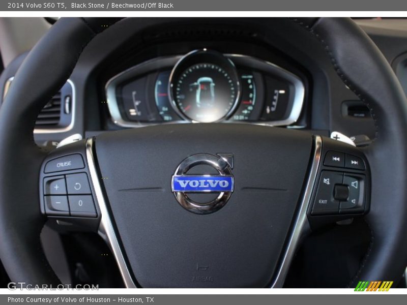 Black Stone / Beechwood/Off Black 2014 Volvo S60 T5