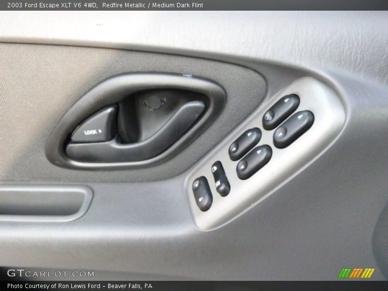 Redfire Metallic / Medium Dark Flint 2003 Ford Escape XLT V6 4WD