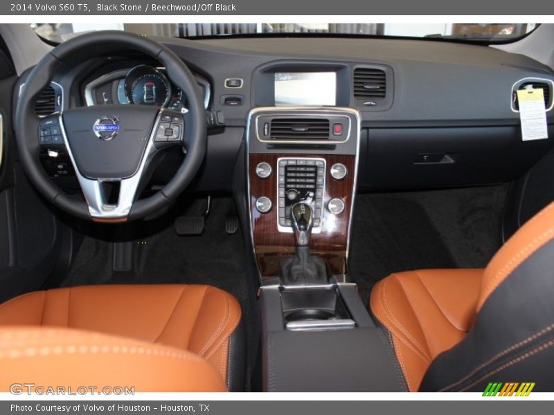 Black Stone / Beechwood/Off Black 2014 Volvo S60 T5