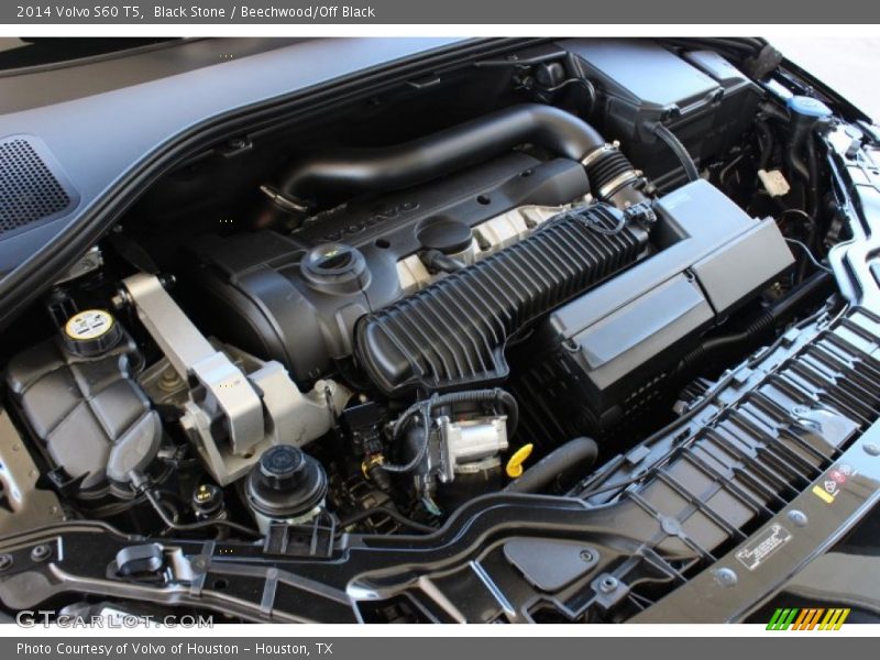 Black Stone / Beechwood/Off Black 2014 Volvo S60 T5