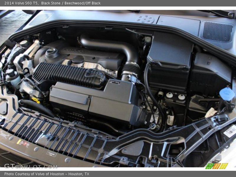 Black Stone / Beechwood/Off Black 2014 Volvo S60 T5