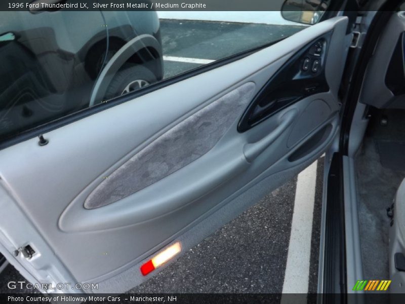 Silver Frost Metallic / Medium Graphite 1996 Ford Thunderbird LX
