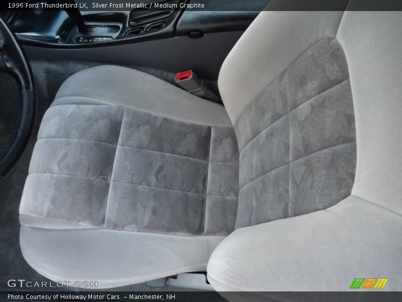 Silver Frost Metallic / Medium Graphite 1996 Ford Thunderbird LX