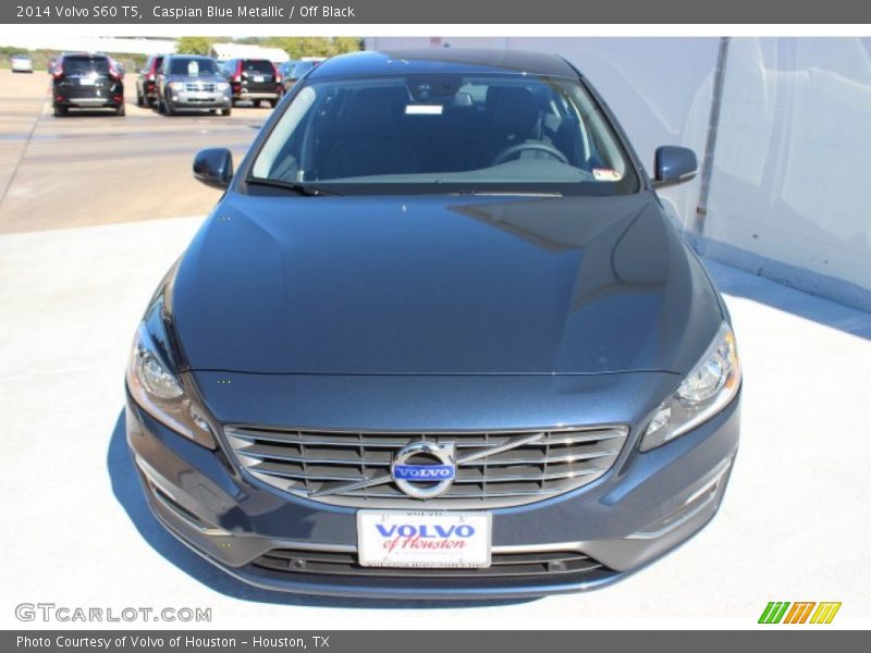 Caspian Blue Metallic / Off Black 2014 Volvo S60 T5