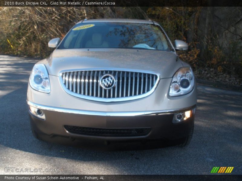 Gold Mist Metallic / Cashmere/Cocoa 2010 Buick Enclave CXL