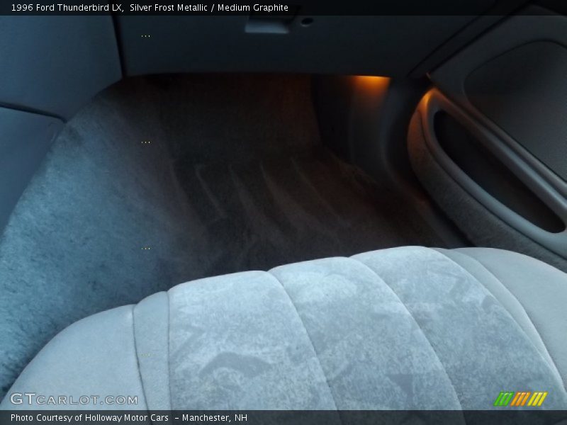 Silver Frost Metallic / Medium Graphite 1996 Ford Thunderbird LX