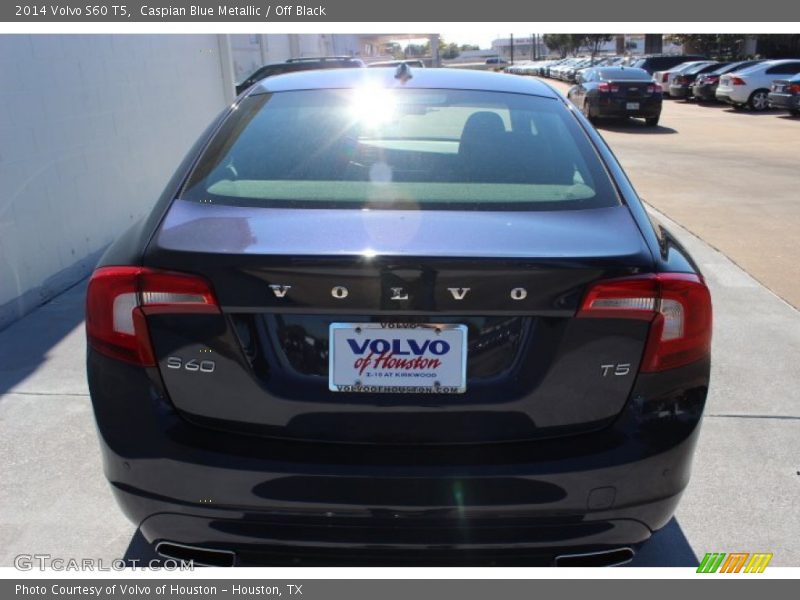 Caspian Blue Metallic / Off Black 2014 Volvo S60 T5