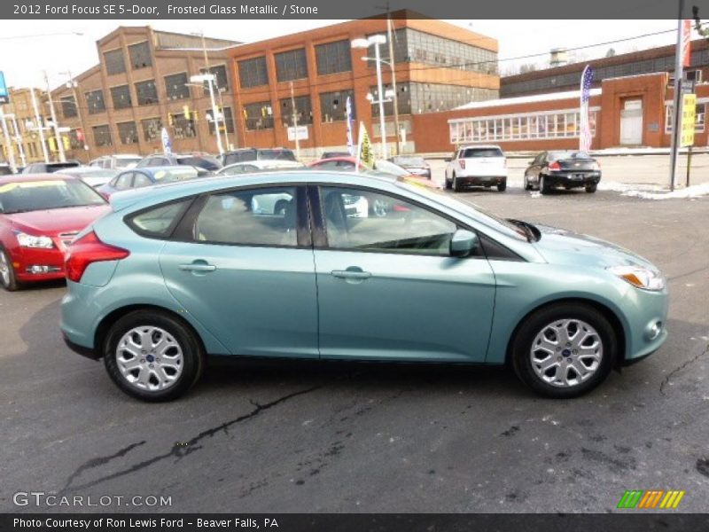 Frosted Glass Metallic / Stone 2012 Ford Focus SE 5-Door