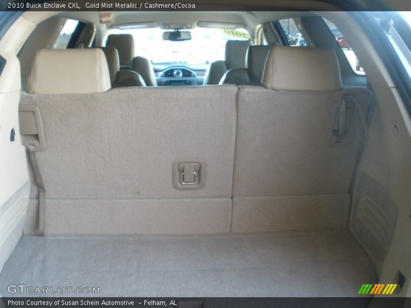 Gold Mist Metallic / Cashmere/Cocoa 2010 Buick Enclave CXL