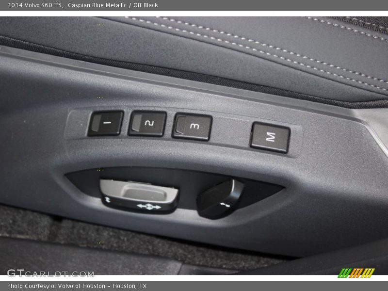 Caspian Blue Metallic / Off Black 2014 Volvo S60 T5