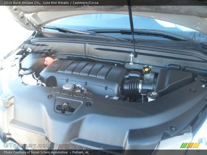 Gold Mist Metallic / Cashmere/Cocoa 2010 Buick Enclave CXL