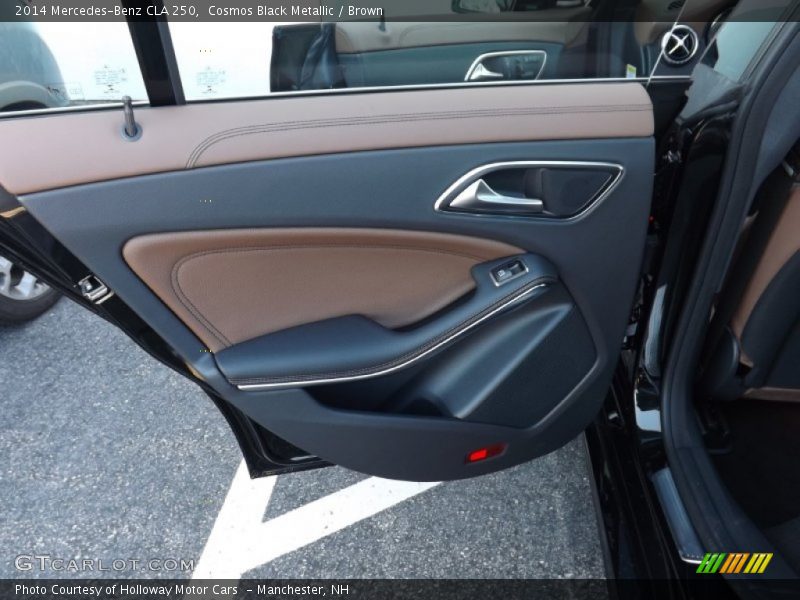 Cosmos Black Metallic / Brown 2014 Mercedes-Benz CLA 250