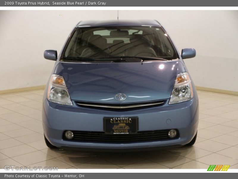 Seaside Blue Pearl / Dark Gray 2009 Toyota Prius Hybrid